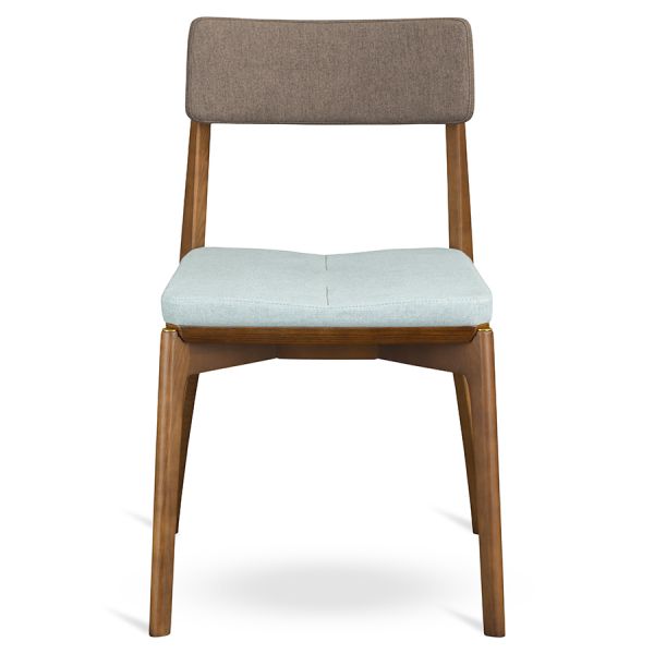 Стул aska рогожка венге/темно-коричневый/мятный Latitude