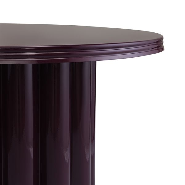 Столик кофейный vivlend, D57 см, ночная слива Bergenson Bjorn
