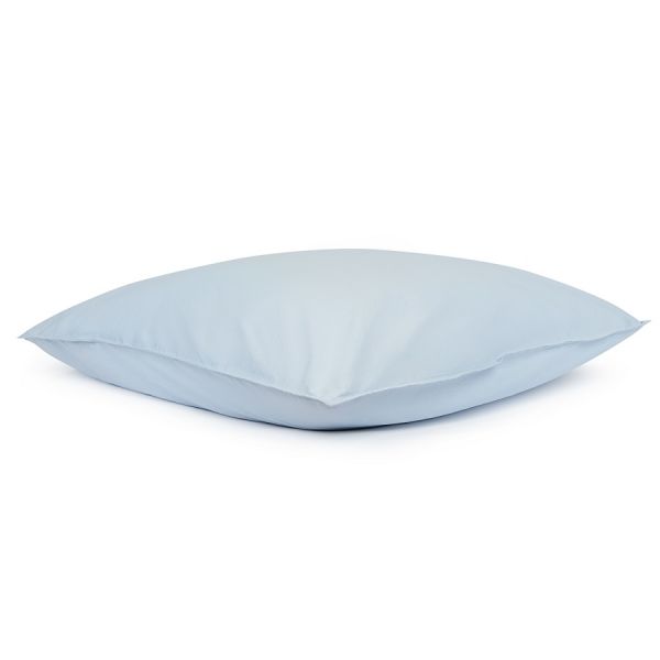 Набор из двух наволочек небесно-голубого цвета из органического стираного хлопка из коллекции essential