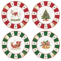 Набор десертных тарелок christmas tale 19 см, 4 шт Easy Life