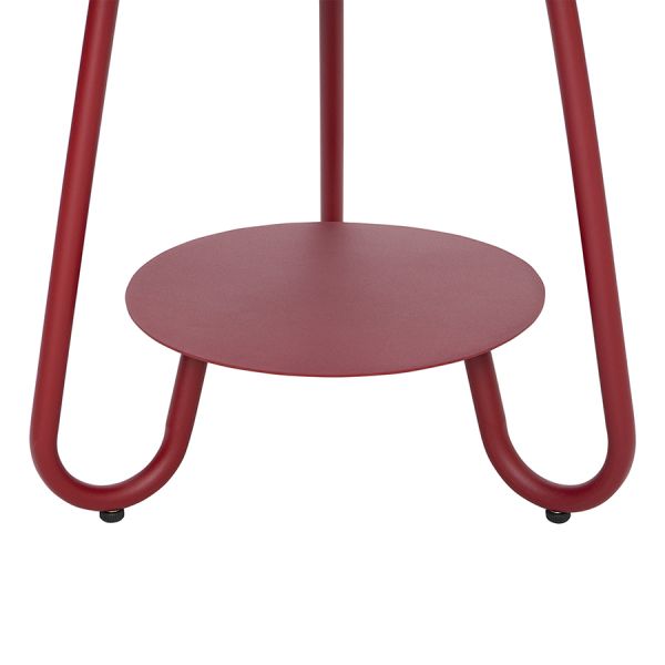 Столик журнальный stian, D50 см, красный Bergenson Bjorn