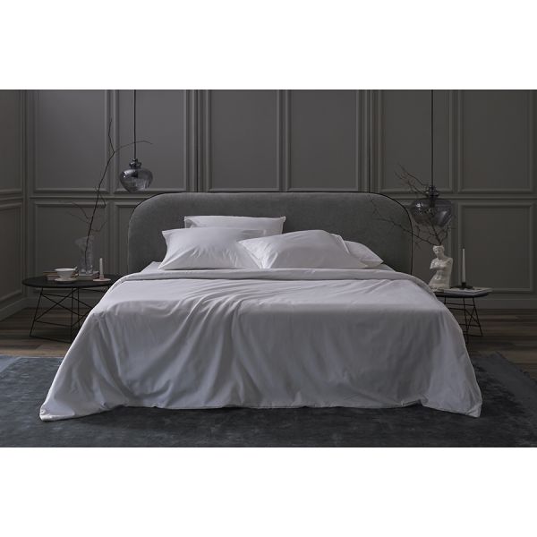 Набор наволочек из плотного сатина белого цвета из коллекции essential, 70х70 см Tkano