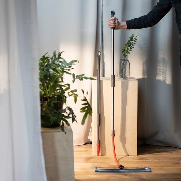 Ручка для швабры телескопическая 160 см с гибкой штангой 40 см Nordic Stream