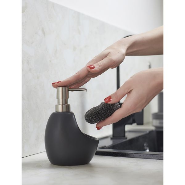 Диспенсер для мыла lystad 460 мл черный Smart Solutions