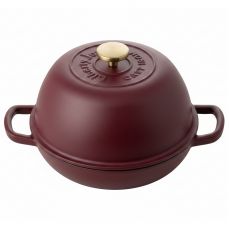 Сотейник с крышкой из коллекции 'Шеффилд', 30 см, 4 л, бургунди, Liberty Jones, LJ0000575