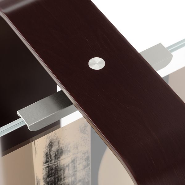 Фоторамка двусторонняя bellwood, 16х22 см, состаренный орех Umbra