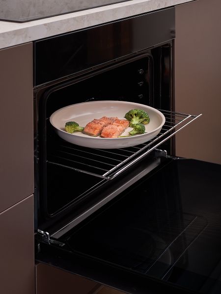 Набор посуды для приготовления со съемной ручкой smart ceramic, 7 предметов, цвета топленого молока Smart Solutions
