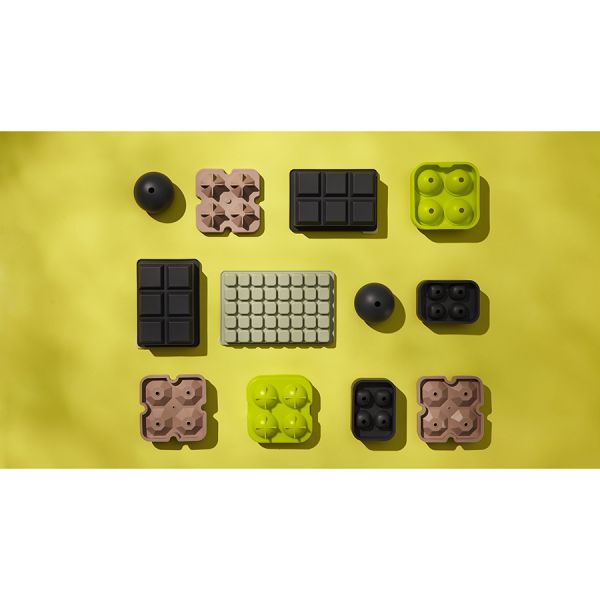 Форма для льда ice skull, графит Smart Solutions