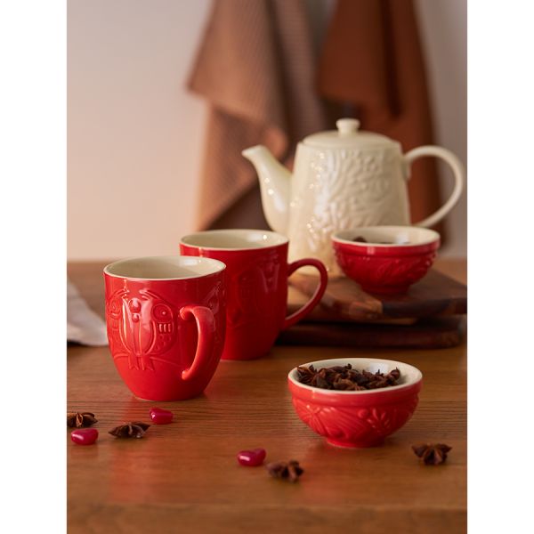 Чайник заварочный birds of paradise, 1 л, кремовый Liberty Jones