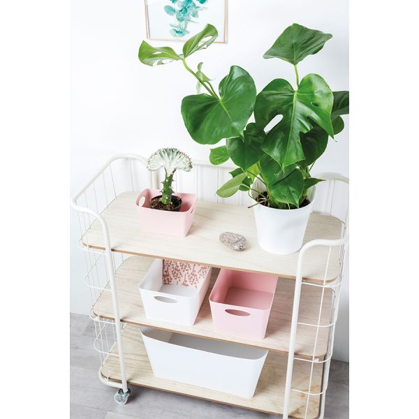 Контейнер для хранения boxxx s organic 1 л розовый