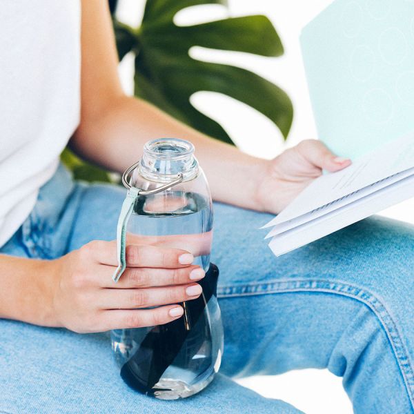 Эко-бутылка Eau Good с фильтром голубая