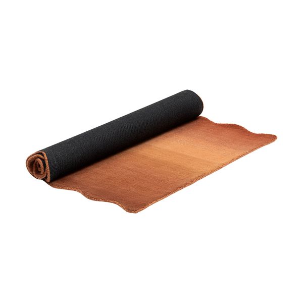 Ковер из шерсти over horizon 120x180 см терракотового цвета из коллекции trendy ruffles Tkano