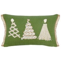 Подушка декоративная с аппликацией christmas tree из коллекции new year essential 30х50см Tkano
