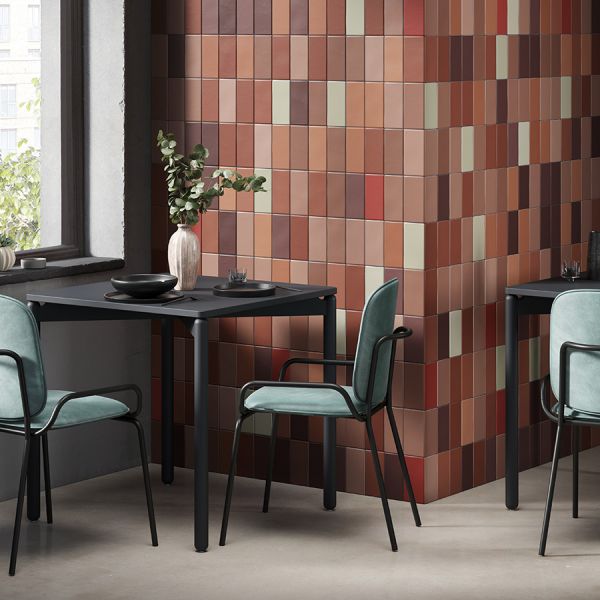 Стол обеденный saga, 85х200 см, темно-серый Latitude