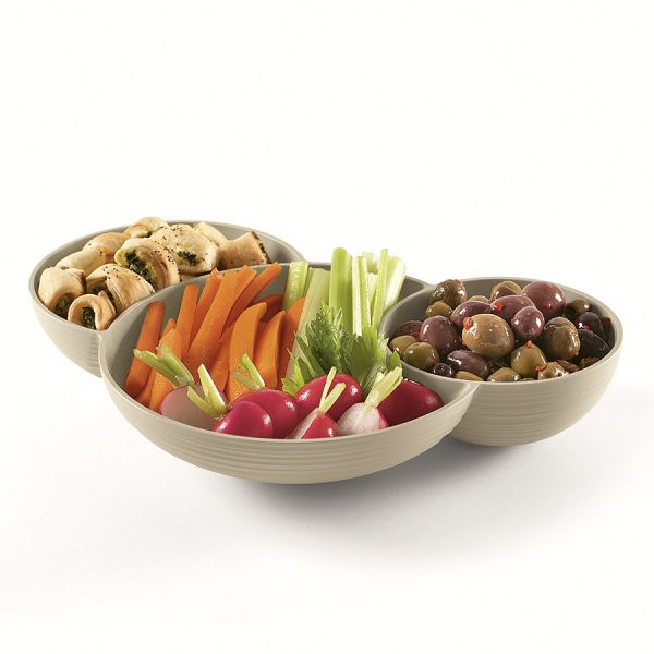 Менажница tierra бежевая Guzzini