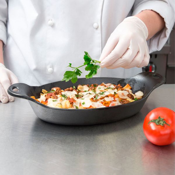 Блюдо для запекания овальное чугунное 31,5х17,5 см Lodge