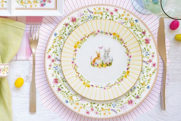 Набор десертных тарелок Пасхальная коллекция 19 см, 4 шт Easy Life