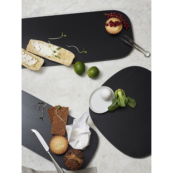 Доска сервировочная rubris 35х48 см, черная Liberty Jones