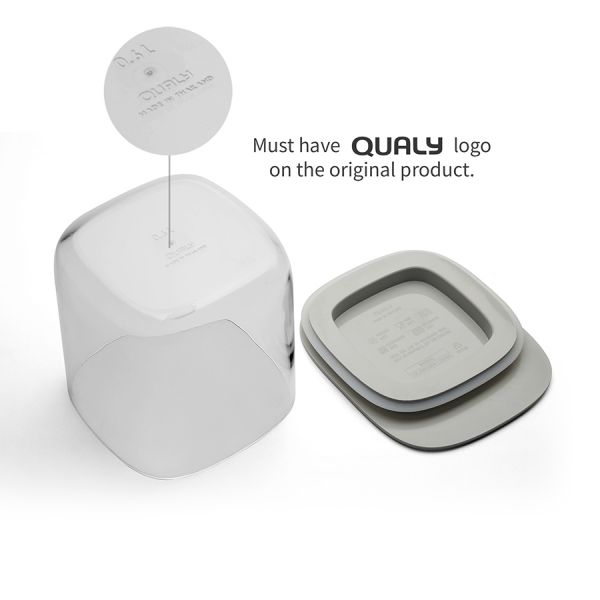 Контейнер для хранения с плоской крышкой 600 мл синий