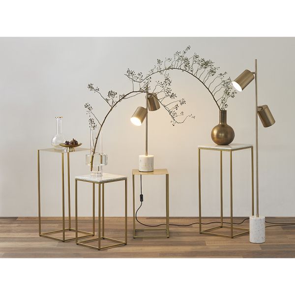 Торшер irjo 149,5 см золотистый Bergenson Bjorn