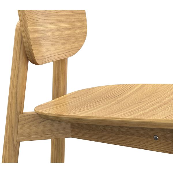 Стул полубарный saga, ясень Latitude