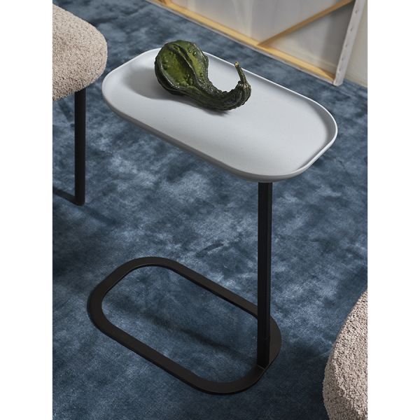 Столик приставной sustainable collection, серый/черный Bergenson Bjorn