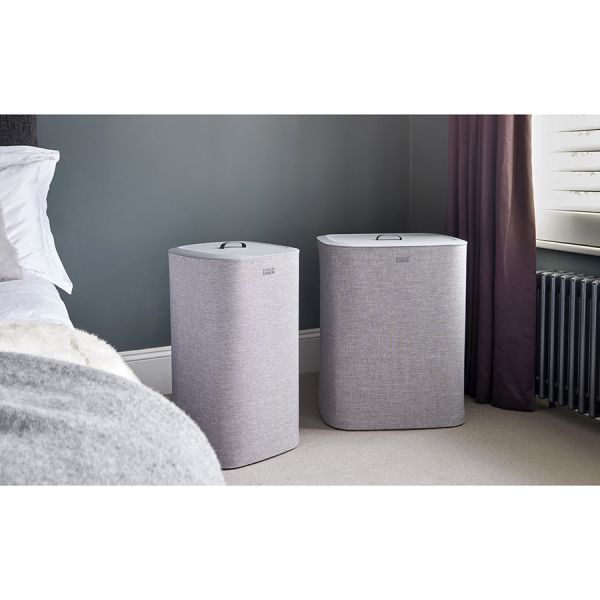 Корзина для белья tota™ 60 л серая