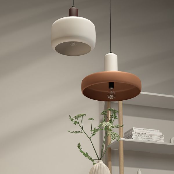 Светильник потолочный juko, D43х31 см, бежевый/коричневый Bergenson Bjorn