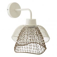 Светильник настенный vinger, 25х30х33 см, белый/золотой Bergenson Bjorn