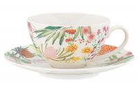Чашка с блюдцем Цветущий луг, 0,2 л Maxwell & Williams