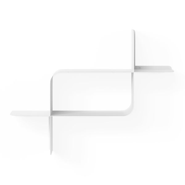 Набор металлических настенных полок montage, 2 шт, белый Umbra