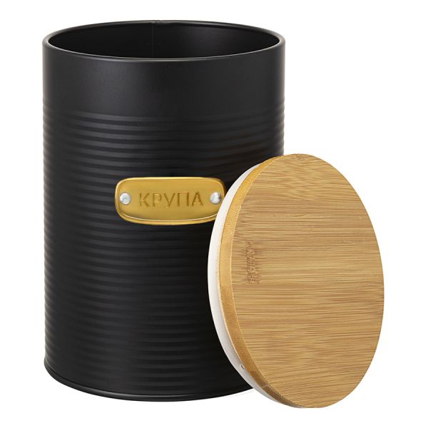 Банка для хранения крупы irmel 2.5 л, графит Smart Solutions