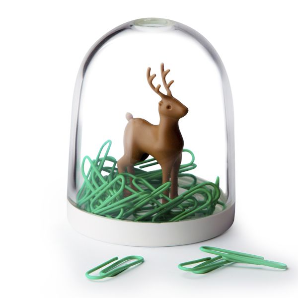 Держатель для скрепок deer in the forest Qualy