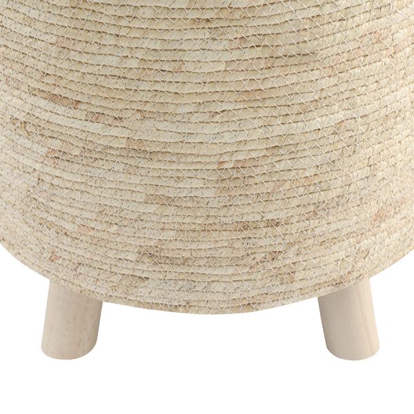 Пуф sonja, D40х40 см, светло-бежевый