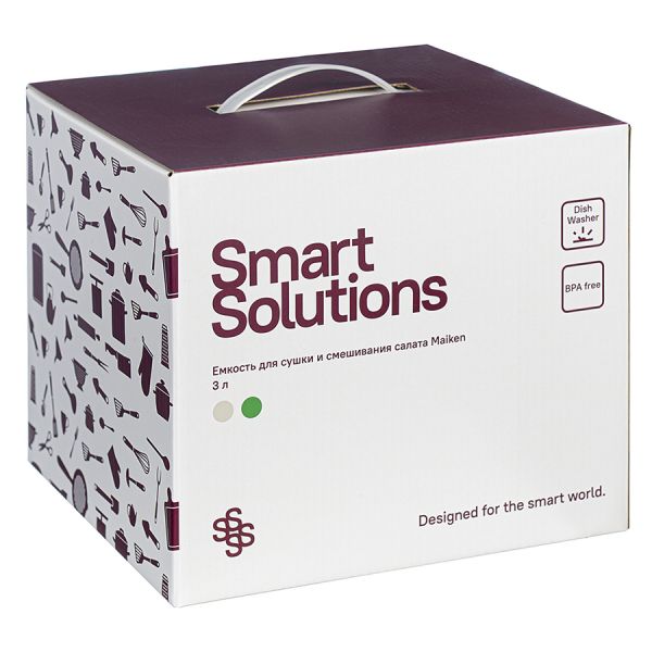 Сушилка для салата maiken, 3 л Smart Solutions