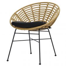 Стул vetle round, ротанг Bergenson Bjorn
