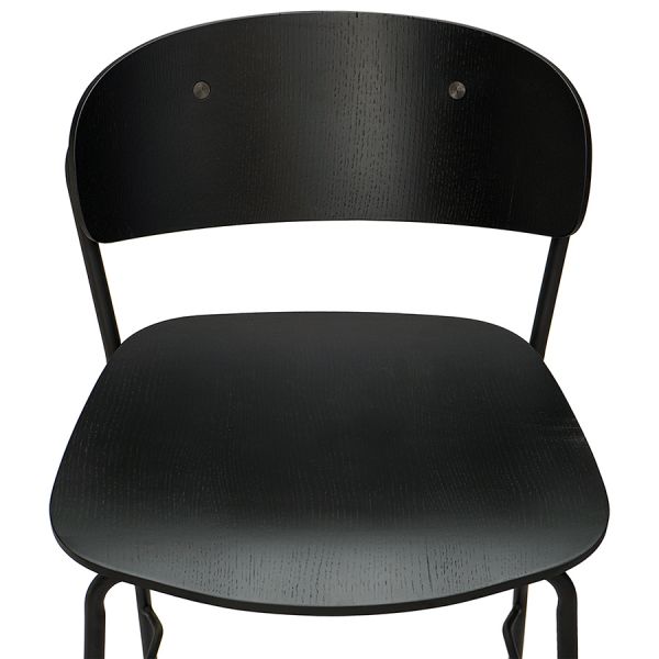 Стул барный torfrid, черный Bergenson Bjorn
