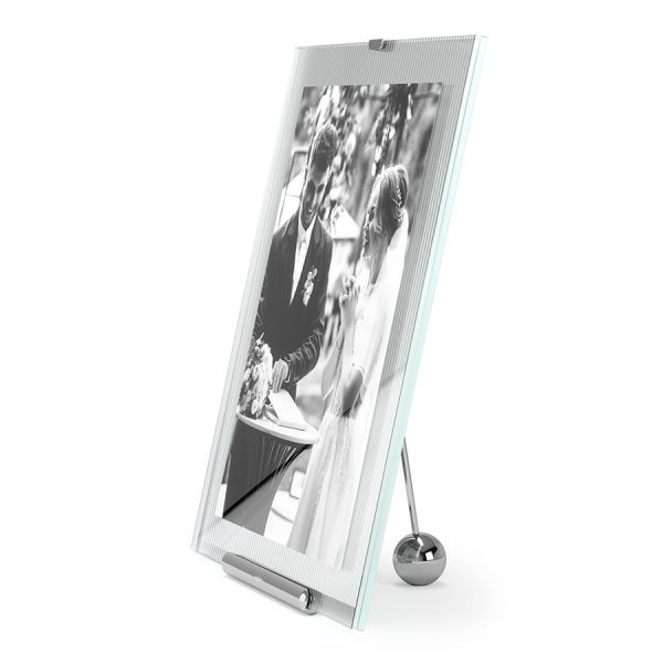 Фоторамка flute, 26х30 см, хром Umbra