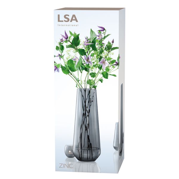 Ваза zinc, 36 см LSA International
