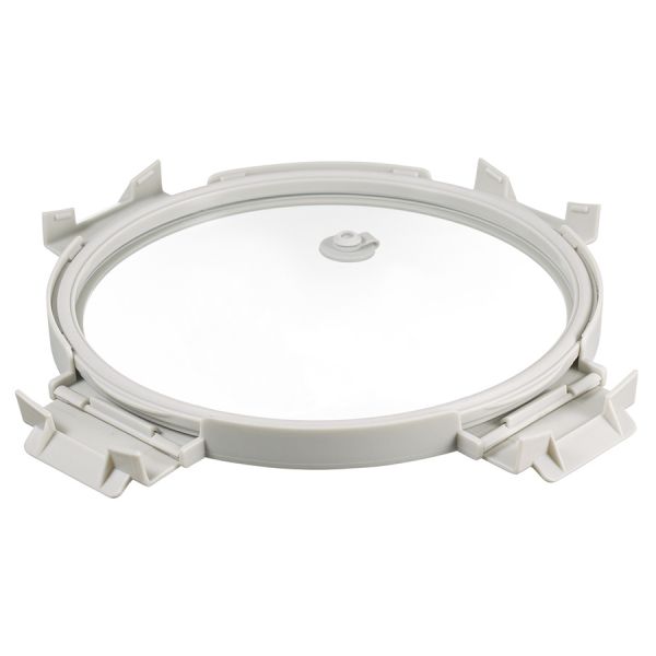 Контейнер для запекания и хранения круглый с крышкой, 1,3 л, светло-серый Smart Solutions