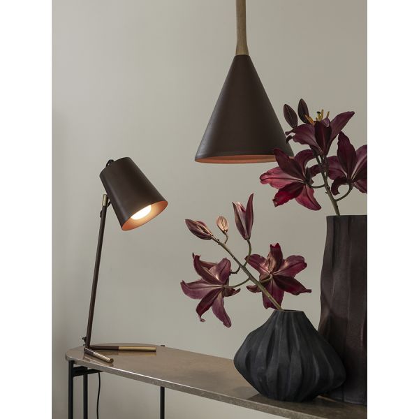 Лампа настольная byokko, D20х55 см, сливовая Bergenson Bjorn