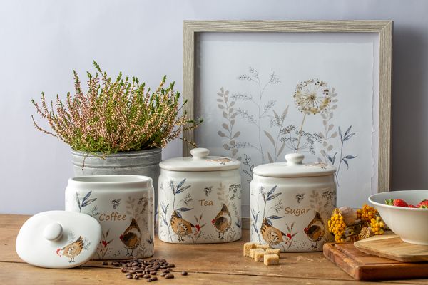 Емкость для хранения сахара country hens 650 мл