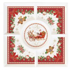 Блюдо сервировочное christmas heritage 25х25 см Easy Life