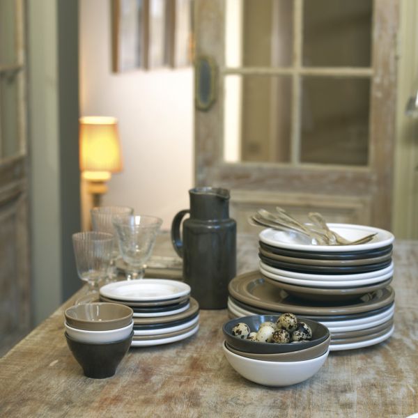 Десертная тарелка, 21 см ,цвет:крем     (4) (1 120)     028870