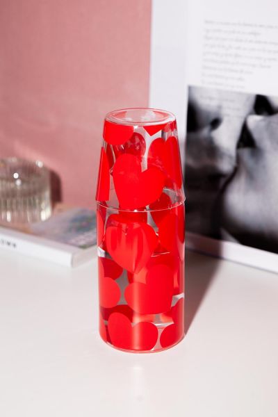 Набор из кувшина и стакана love, 2 шт Doiy