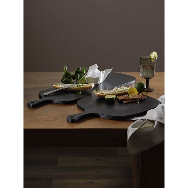 Доска сервировочная rubris 35х48 см, черная Liberty Jones