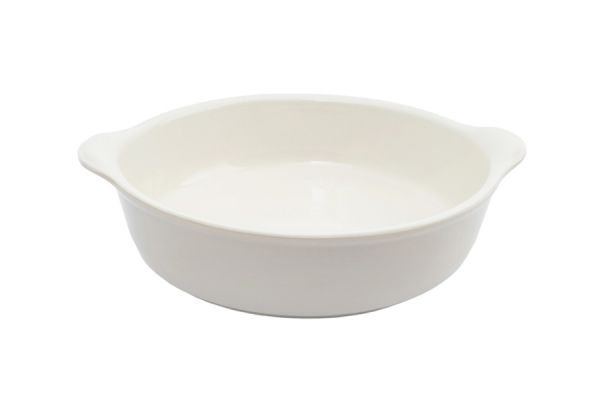 Форма для запекания 23 см круглая, молочно-бежевая, Baker ANNA LAFARG