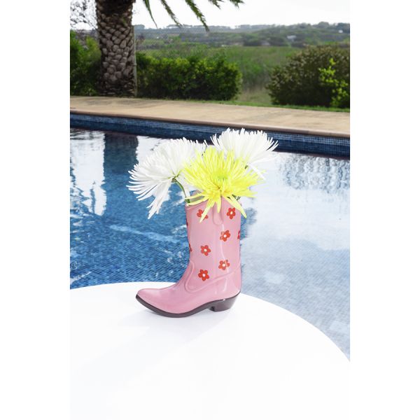 Ваза для цветов rodeo, 22,5 см, розовая Doiy