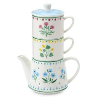 Набор из чайника и двух чашек 'Летний час, Liberty Jones, LJ0000593