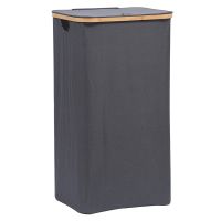 Корзина для белья neat tall, 41х35х74 см, серая Smart Solutions